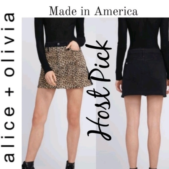 Alice + Olivia Dresses & Skirts - ❤️HOST PICK🌟Good High Rise Leopard Skirt 🐆 (26)